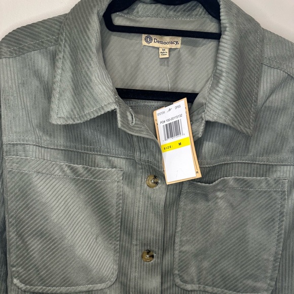 Democracy Corduroy Shirt Jacket - Picture 7 of 7